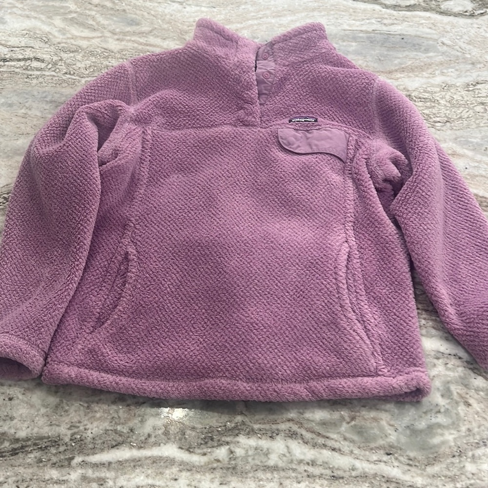 Patagonia girls fleece size 10